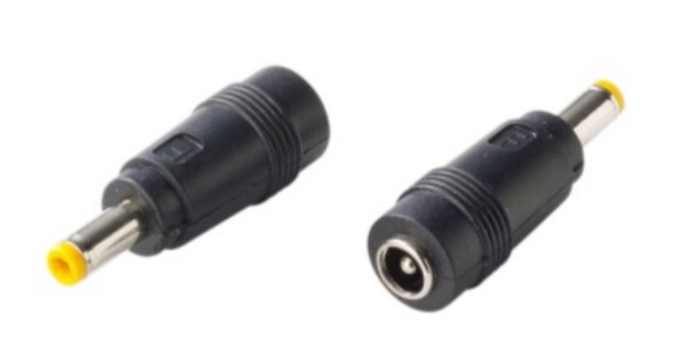 Perėjimas maitinimo šaltinio išėjimui DC 2.1/5.5 -> 2.5/5.5 mm
