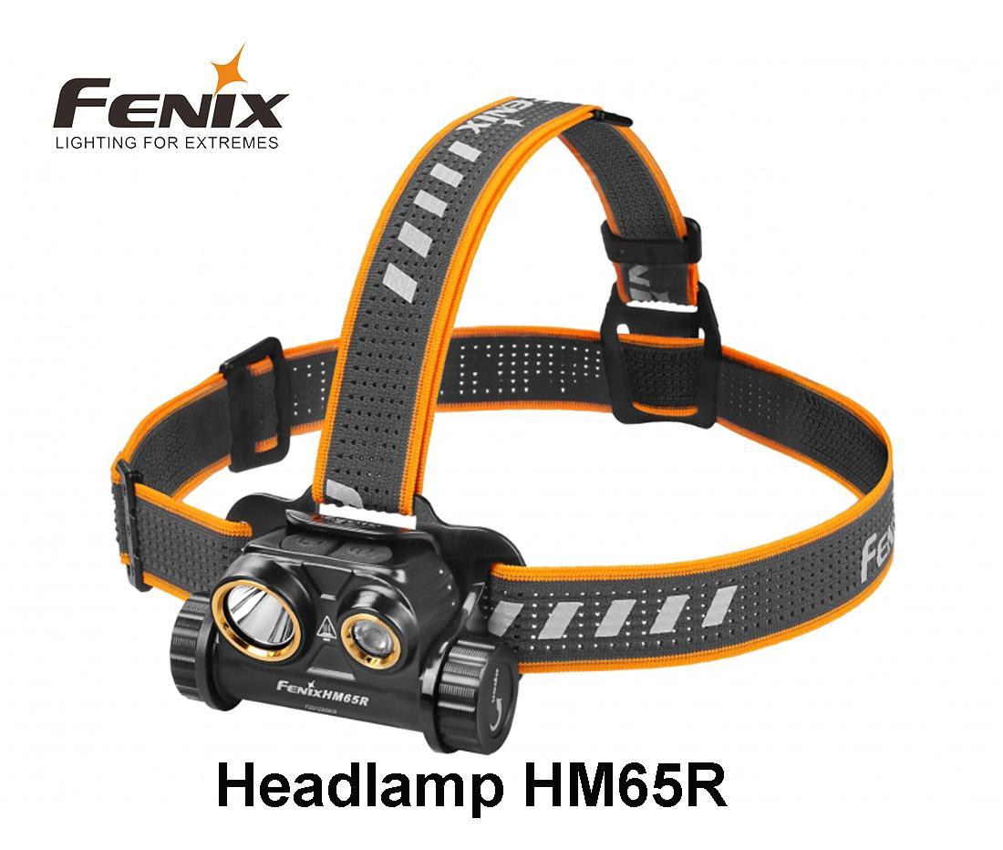 Fenix HM65R LED Įkraunamas galvos žibintuvėlis .