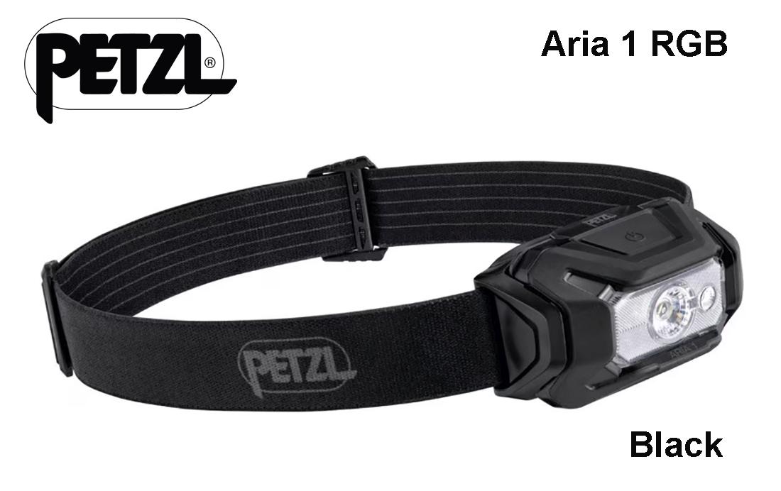 Žibintas ant galvos Petzl Aria 1 RGB Juodas 350 lm TLT išsiuntimas 2-4 d.