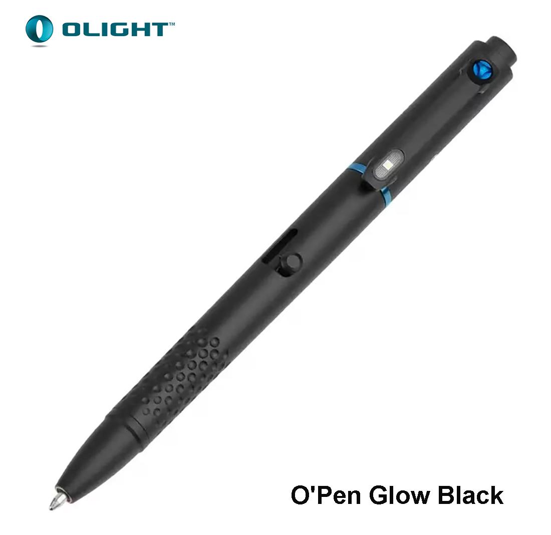 Rašiklis-žibintuvėlis Olight OPen Glow Black 120Lm MLP išsiuntimas 9 d.