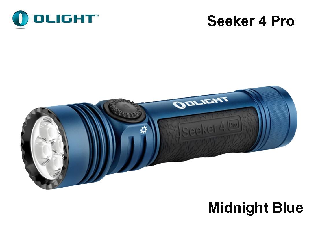 Taktinis-paieškos žibintuvėlis Olight Seeker 4 Pro Midnight Blue MLP išsiuntimas 9 d.