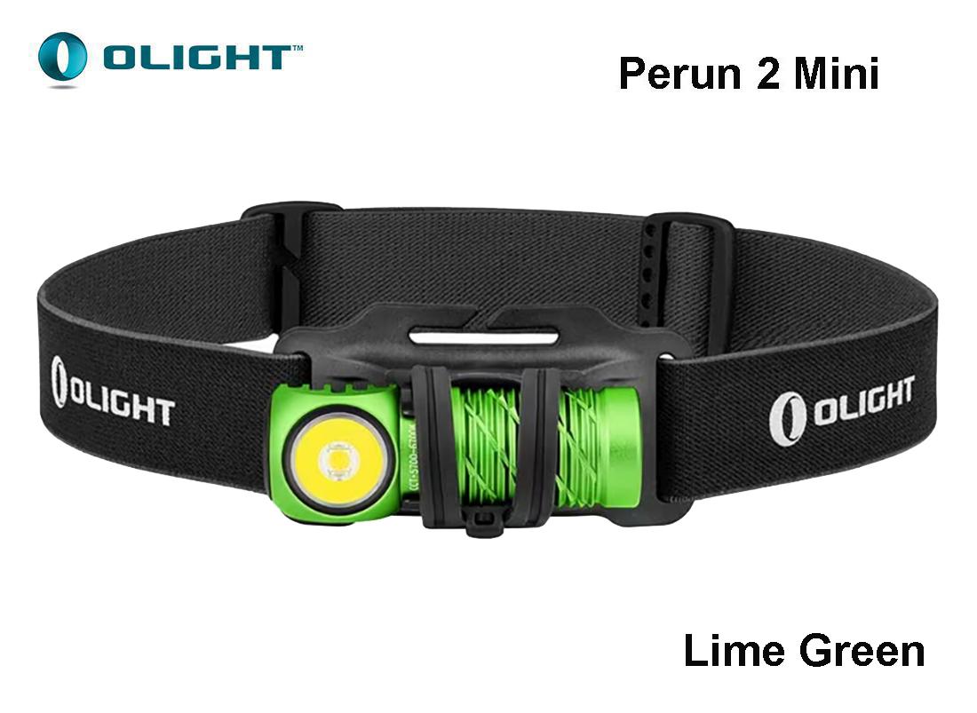 Žibintuvėlis Olight Perun 2 Mini Cool White Lime Green 1100 lm MLP išsiuntimas 9 d.