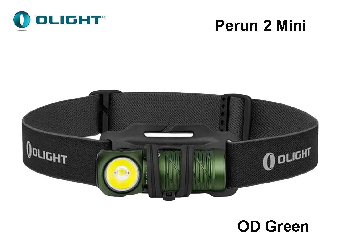 Žibintuvėlis Olight Perun 2 Mini Cool White OD Green 1100 lm MLP išsiuntimas 9 d.