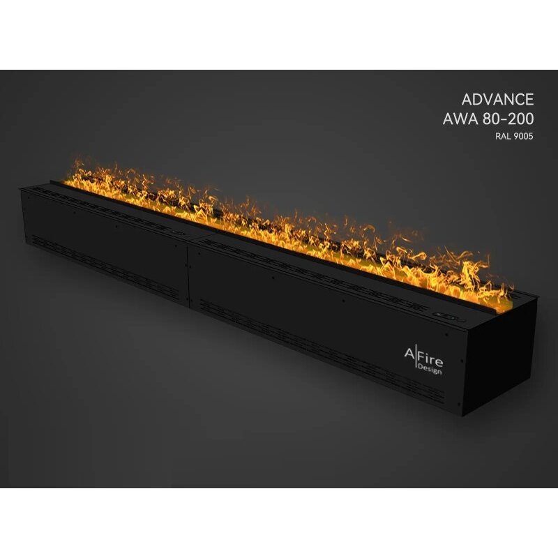 AFIRE ORIGINAL AWA 80-200 įmontuojamas elektrinis vandens garų židinys