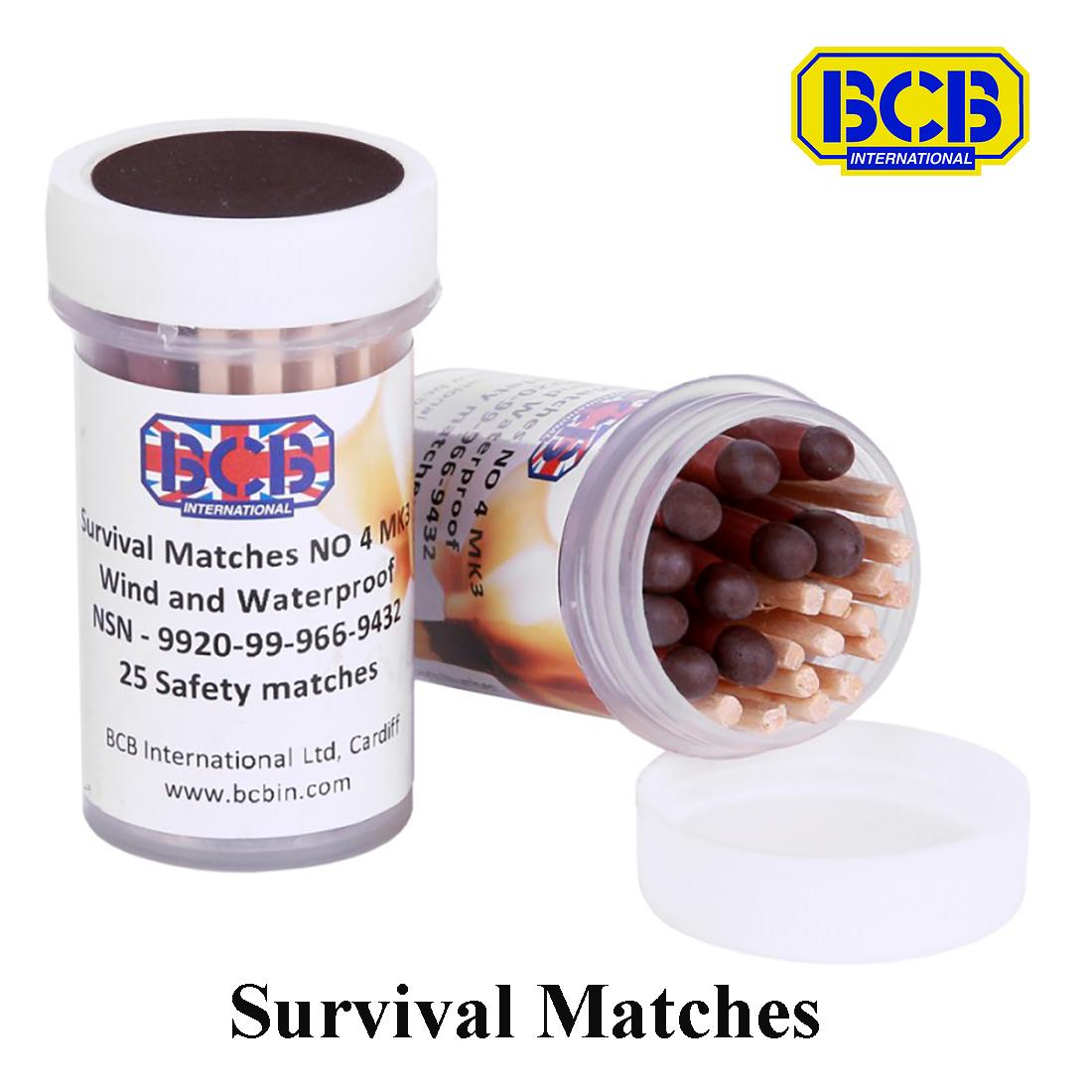 Išgyvenimo degtukai BCB Survival Match .