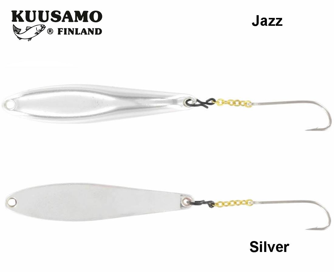 Žieminė blizgutė Kuusamo Jazz Silver 4 cm