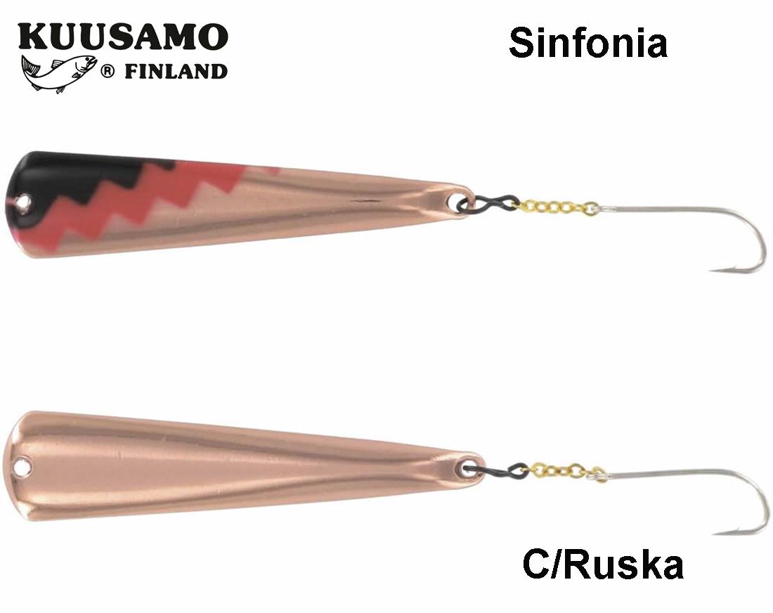 Žieminė blizgutė Kuusamo Sinfonia C/RUSKA 4 cm