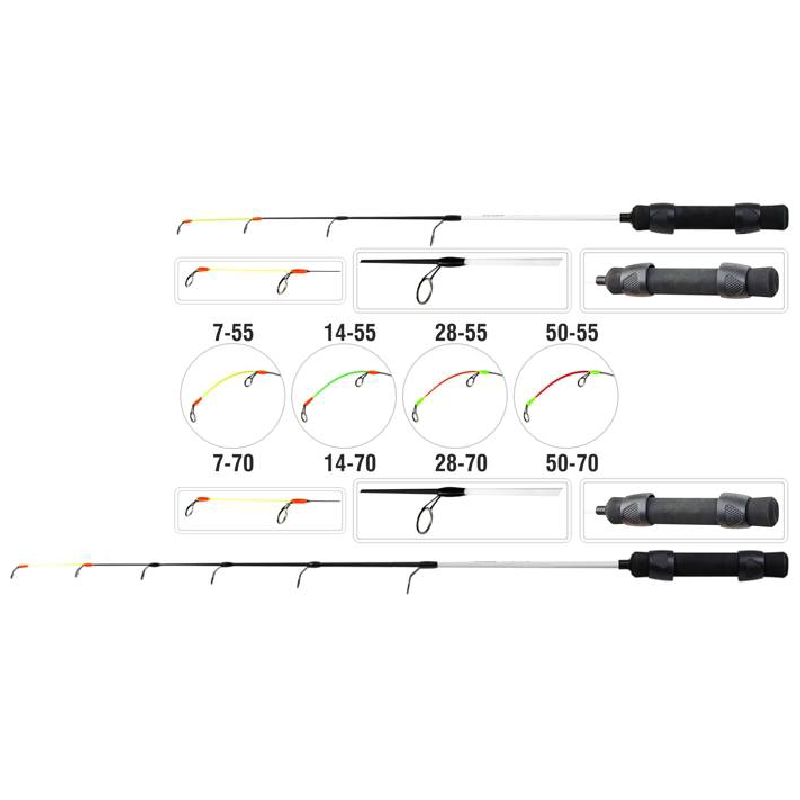 Žieminė Meškerėlė AKARA Ice Jig Pro Fi, Ilgis 70cm, Testas 7g.
