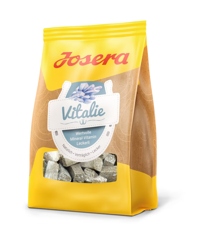 Josera Valuable mineral vitamin treats (Vitalie) skanėstai žirgams 900 g