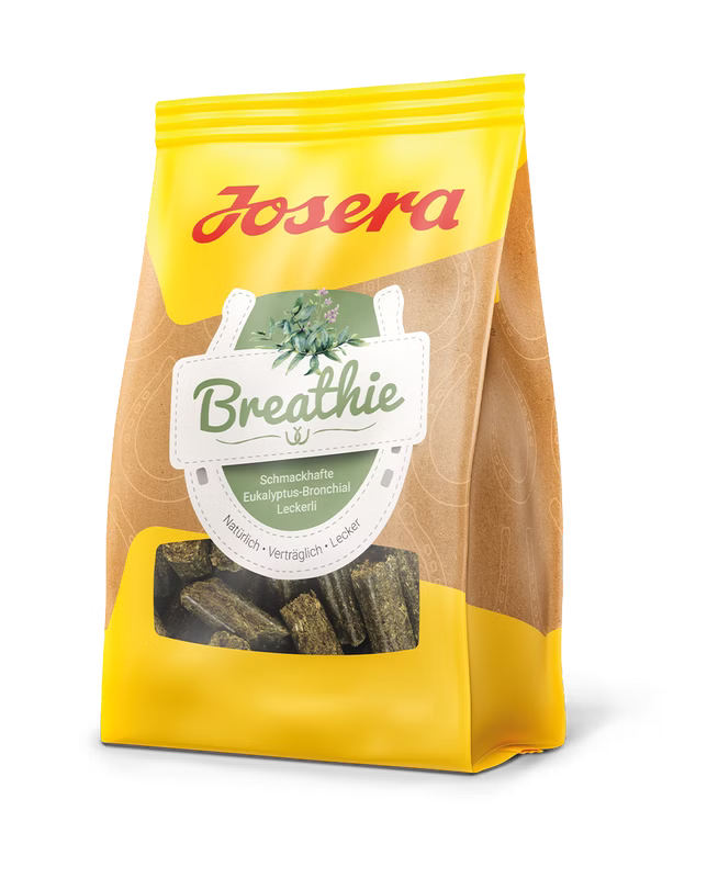 Josera Tasty Eucalyptus bronchial treats (Breathie) skanėstai žirgams 900 g