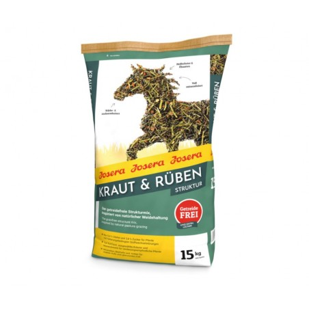 Josera Flax & Fibre Natural pašaras žirgams 15 kg