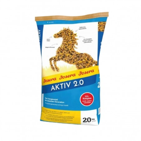 Josera Muesli Active Mix pašaras žirgams 20 kg