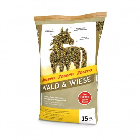 Josera Herbs&Fibre Mix pašaras žirgams 15 kg