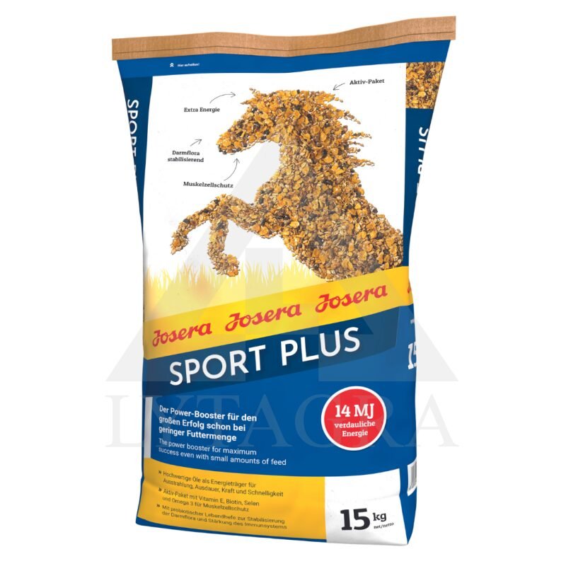 Josera Sport Plus pašaras žirgams 15 kg