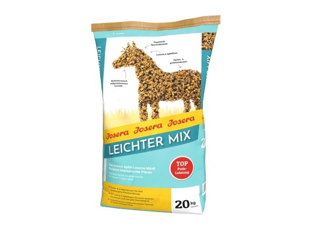Josera Leichter Mix pašaras žirgams 20 kg