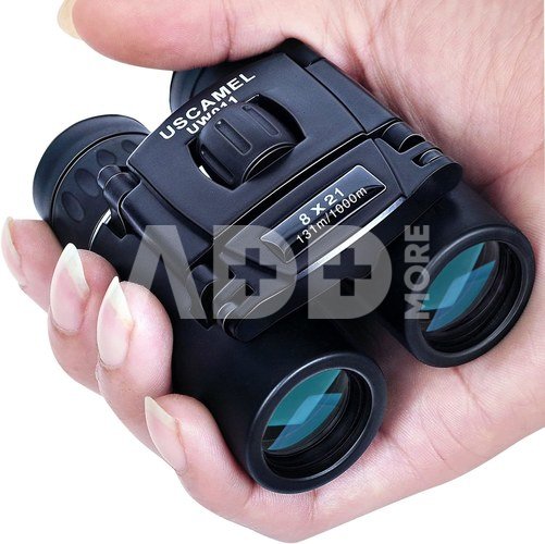 USCAMEL Folding Pocket Binoculars Compact Travel mini