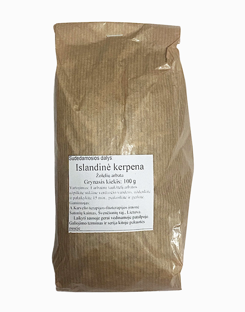 Islandinės kerpenos 100g.