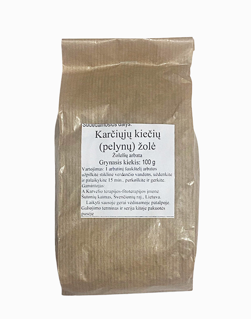 Kiečių karčiųjų (pelynų) žolė 100g.