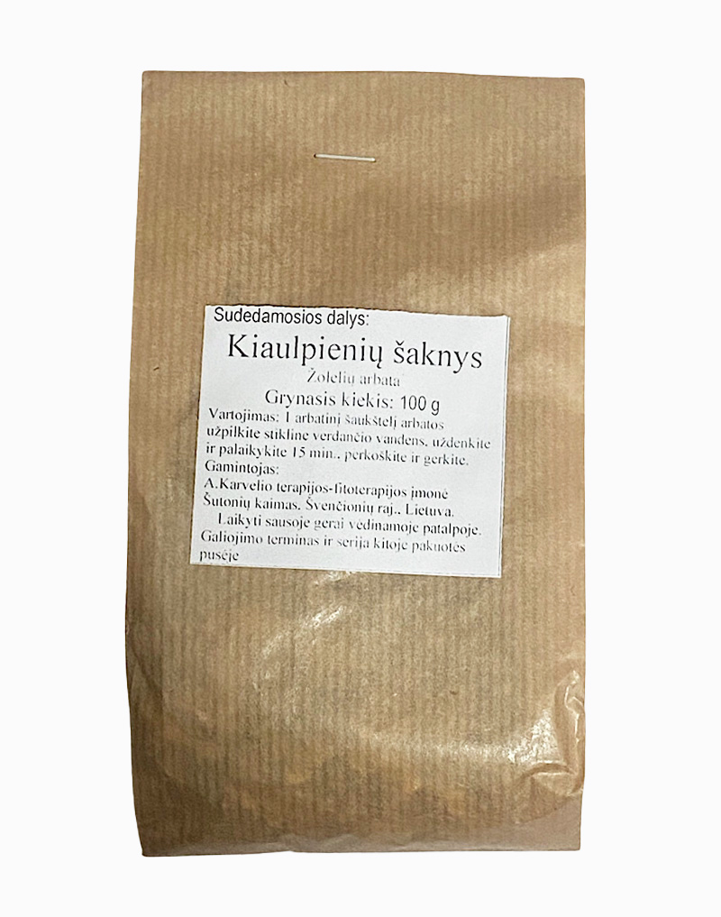 Kiaulpienių šaknys 100g.