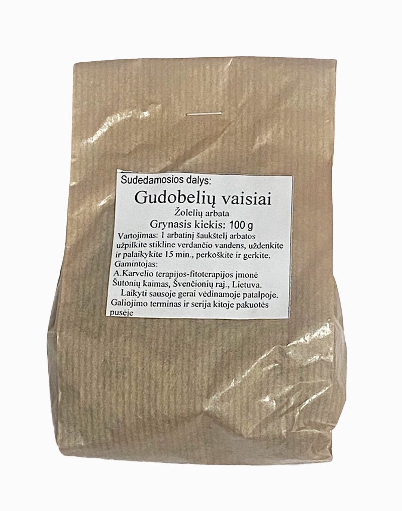 Gudobelių vaisiai 100g.