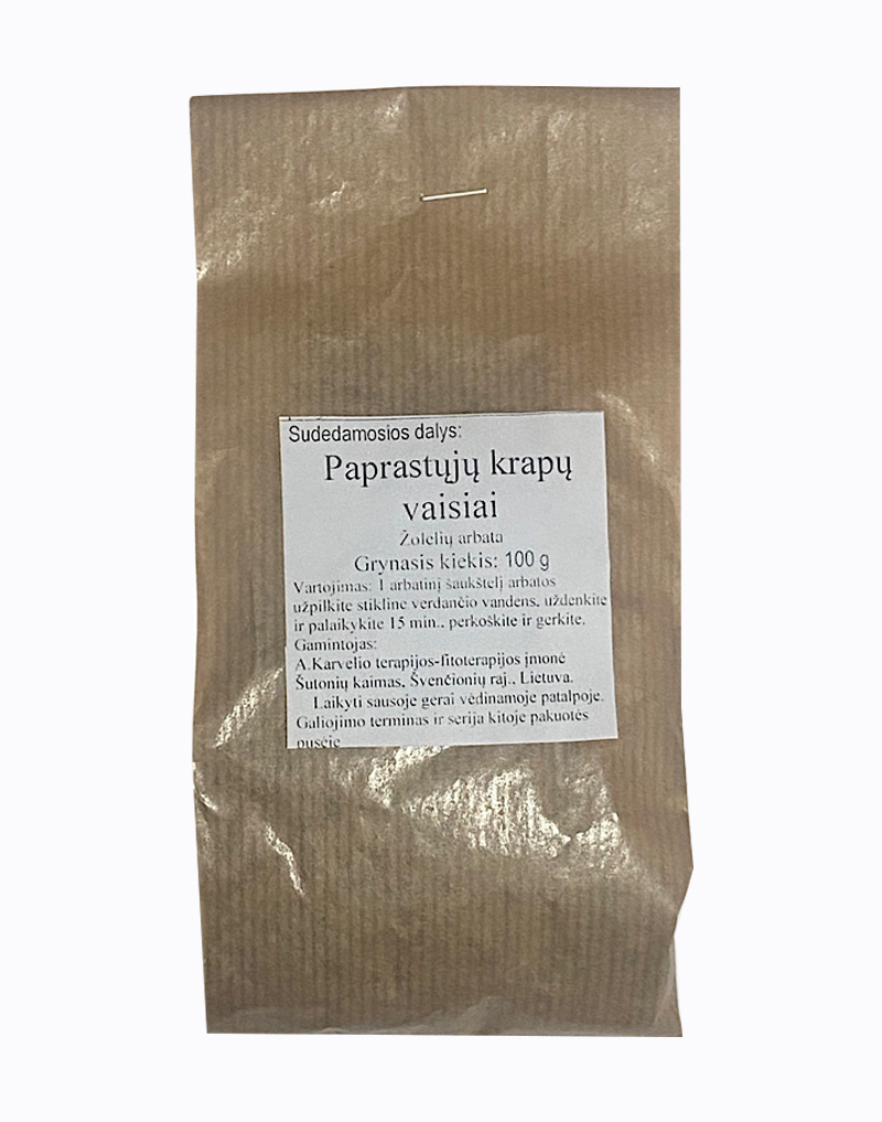 Krapų vaisiai 100g.