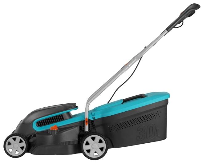 Akumuliatorinė vejapjovė GARDENA PowerMax 32/36V P4A, 2 x 18 V, 2 x 2,5 Ah, 32 cm, 30 l