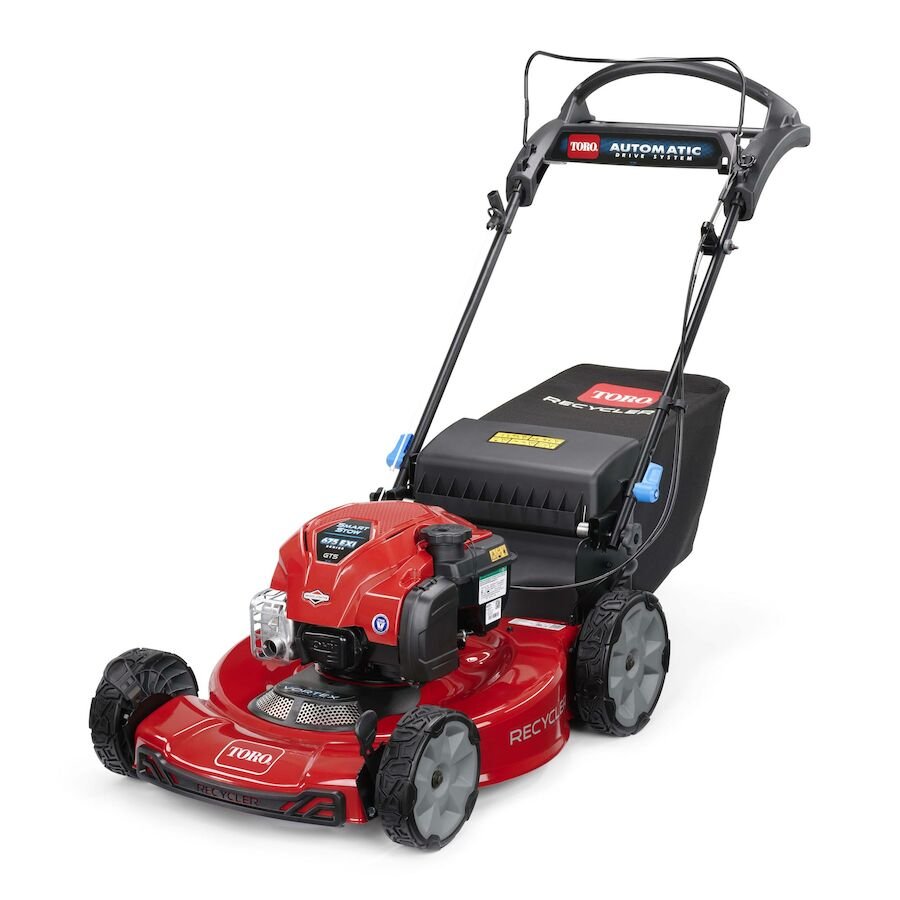 Toro Recycler S55AST – 55 cm savaeigė vejapjovė su SmartStow ir ADS funkcijomis, Briggs 163cc variklis