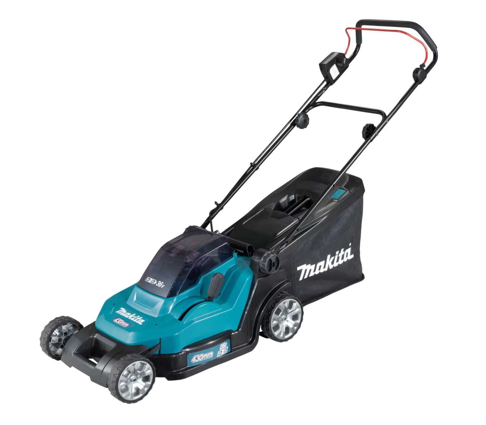 Akumuliatorinė vejapjovė Makita DLM432Z, 2 x 18 V