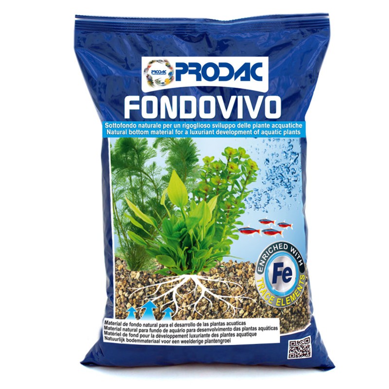 Prodac Fondo Vivo substratas augalams; 1.5kg, 2.5kg, 8kg