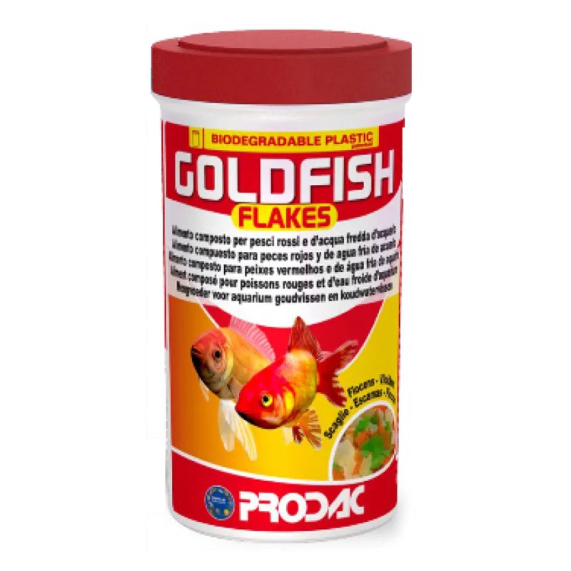 Prodac Gold Fish Flakes maistas žuvims auksinėms; 32g/250ml, 160g/1200ml