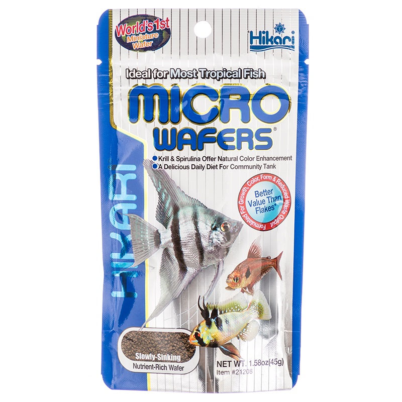 Hikari Micro Wafers maistas žuvims; 45g