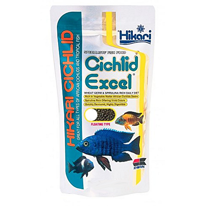 Hikari Cichlid Excel Medium maistas žuvims; 250g