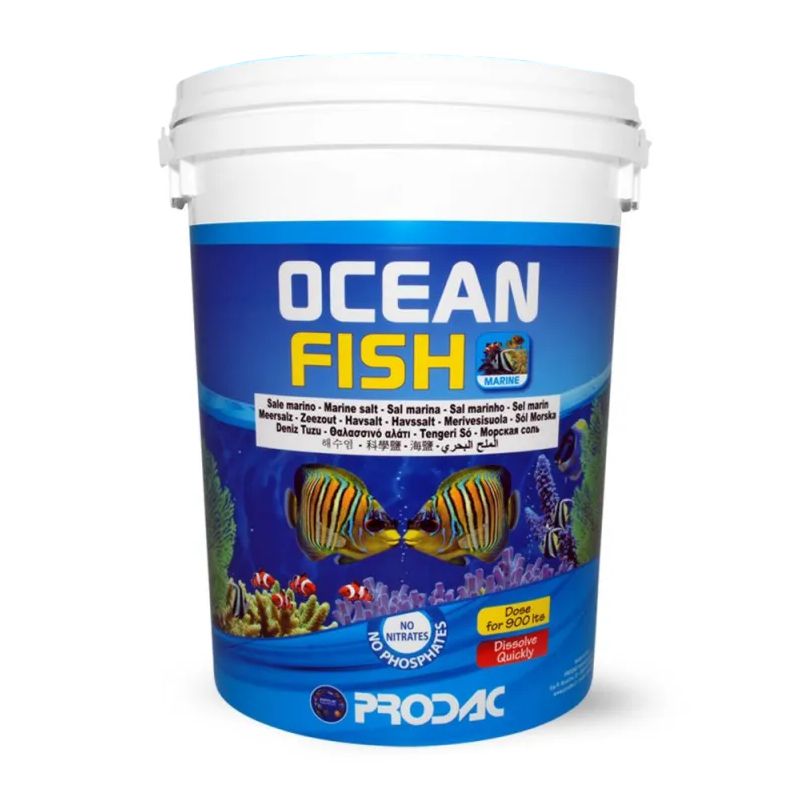 Prodac Ocean Fish jūros druska akvariumams; 30kg