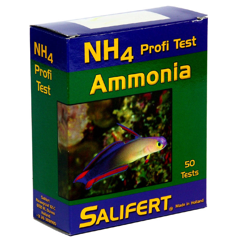 Salifert NH4 Profi Amonio vandens testas