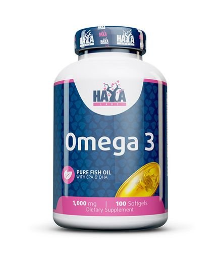 Haya Labs Omega 3 100 kaps. (Žuvų taukai)