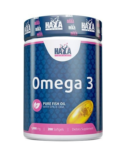 Haya Labs Omega 3 200 kaps. (žuvų taukai)