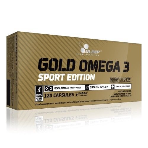 Olimp Gold Omega 3 Sport Edition 120 kaps.