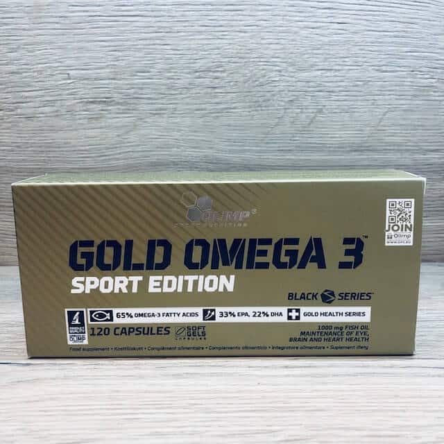 Olimp Gold Omega 3 Sport Edition - 120 kaps.