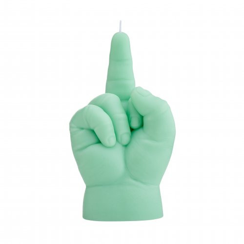 CandleHand Baby F*ck You Candle Žvakė, Pastel Green