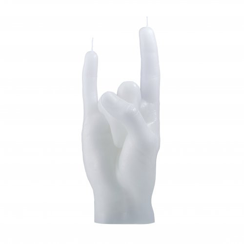 CandleHand You Rock Candle Žvakė, White