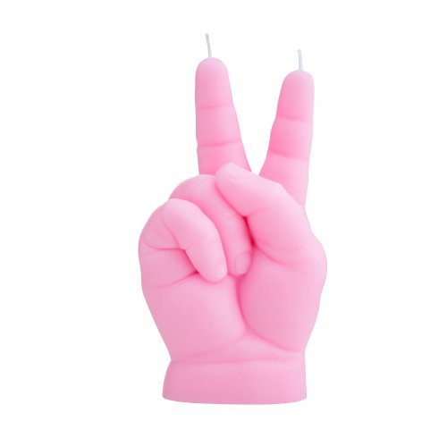 CandleHand Baby Peace Candle Žvakė, Pastel Pink