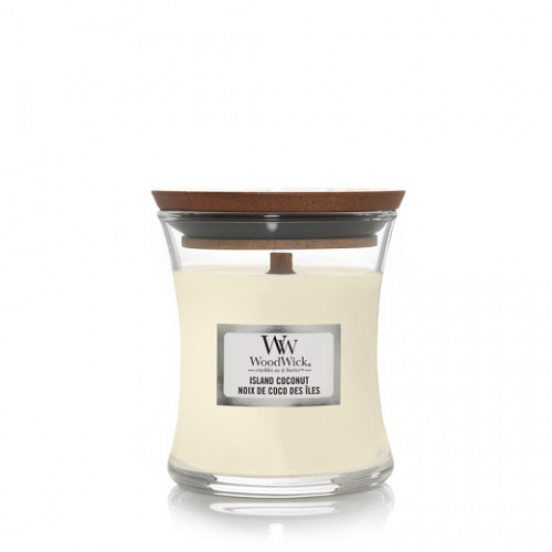 WoodWick Island Coconut Candle Žvakė, Mini