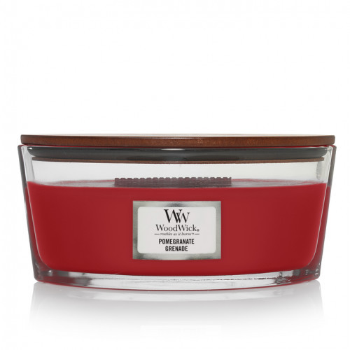 WoodWick Pomegranate Candle Žvakė, Heartwick