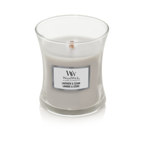 WoodWick Lavender & Cedar Candle Žvakė, Mini