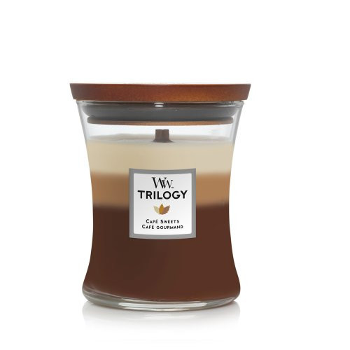 WoodWick Café Sweets Candle Žvakė, Medium