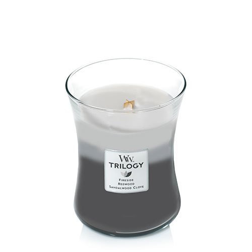 WoodWick Warm Woods Candle Žvakė, Medium
