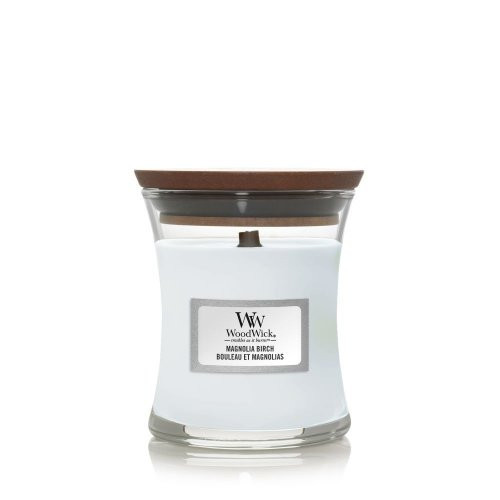 WoodWick Magnolia Birch Candle Žvakė, Mini