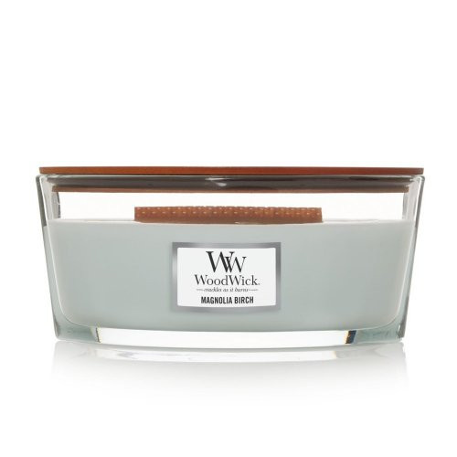 WoodWick Magnolia Birch Candle Žvakė, Heartwick