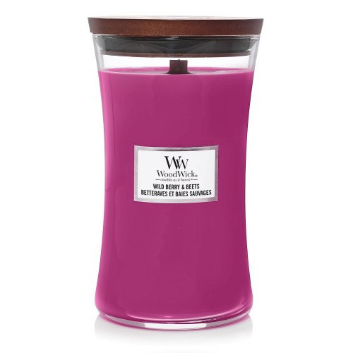 WoodWick Wild Berry & Beets Candle Žvakė, Large Hourglass