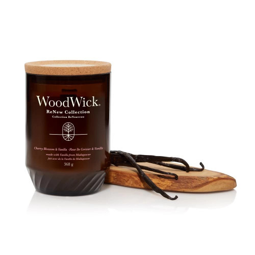 WoodWick Cherry Blossom & Vanilla Candle Žvakė, Large